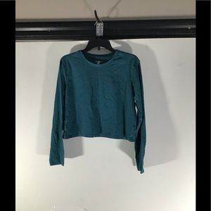 Wild fable sleeve crop top